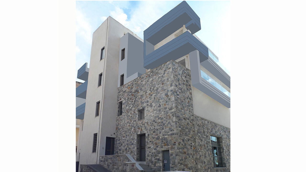 κτίριο κατοικιών και καταστημάτων